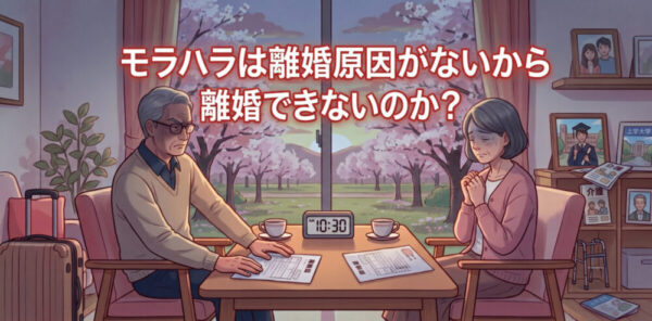 モラハラは離婚原因がないから離婚できないのか？