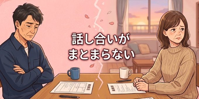話し合いがまとまらない
